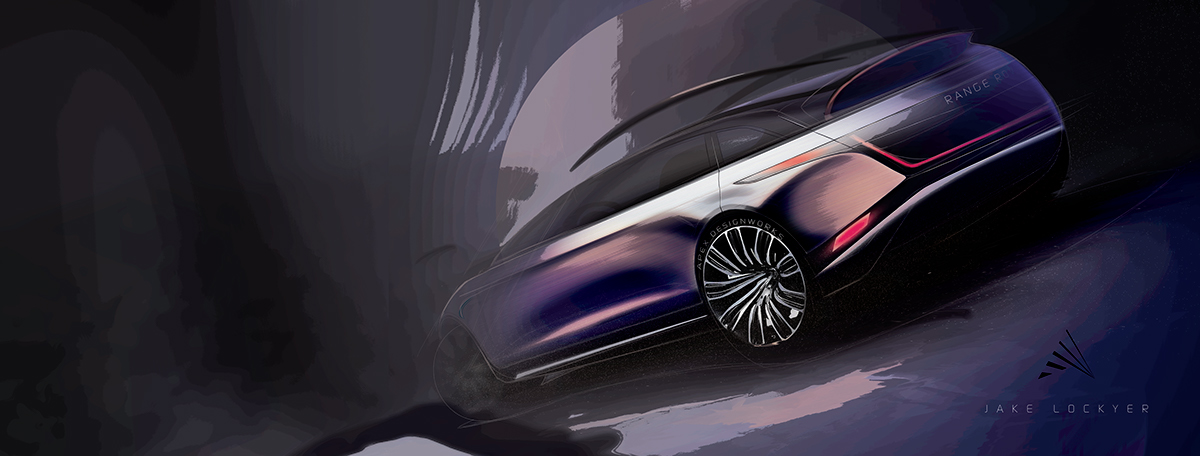 automobile，vehicle，Hand drawn，product design，