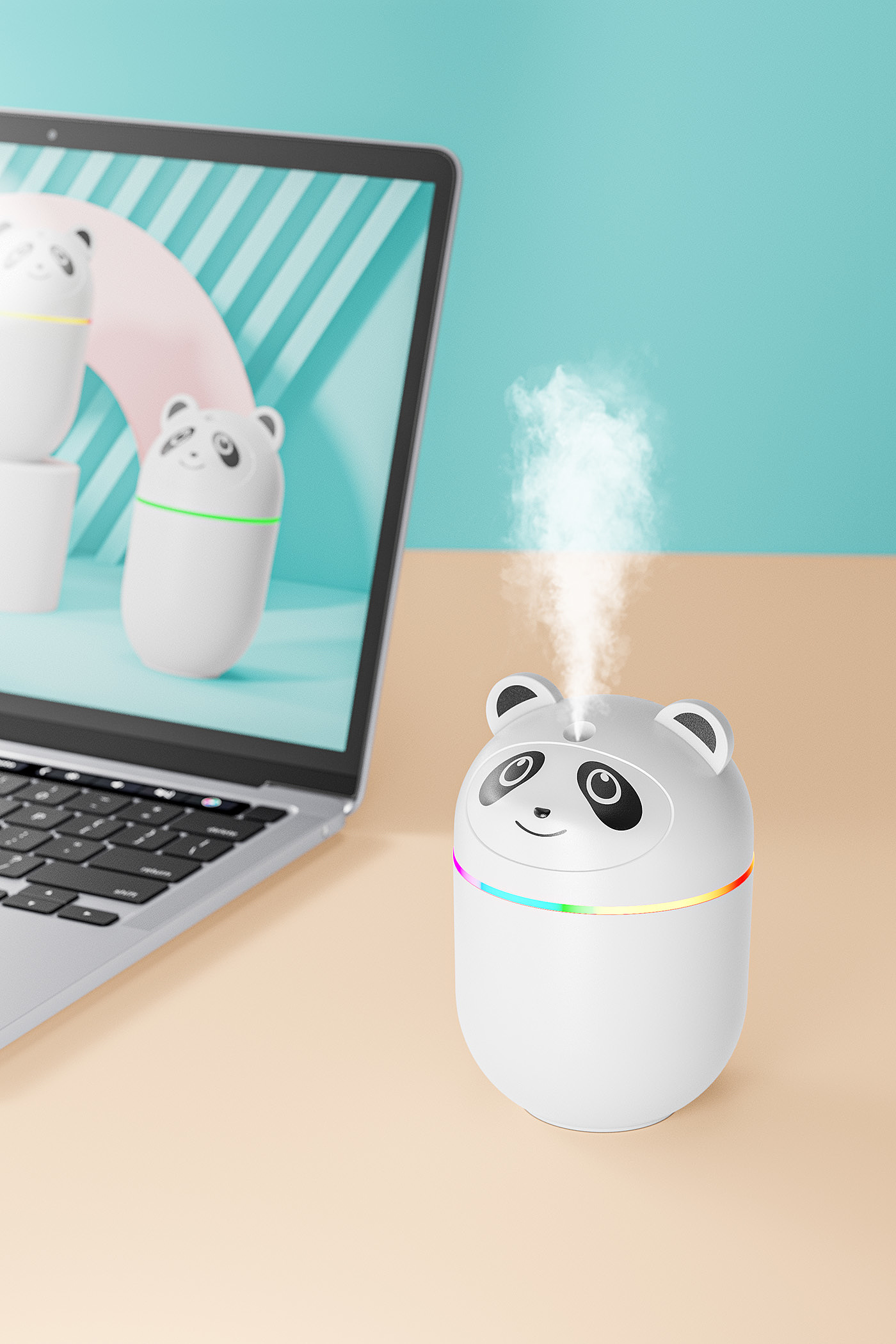 Rendering，Humidifier，3D scene，3dsmax，vray，