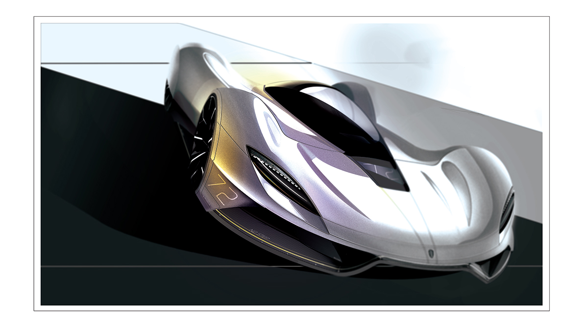 automobile，vehicle，Hand drawn，product design，