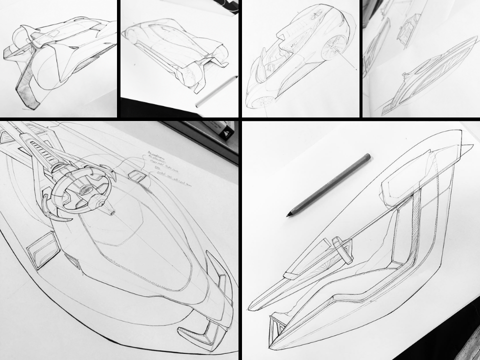 automobile，vehicle，Hand drawn，product design，