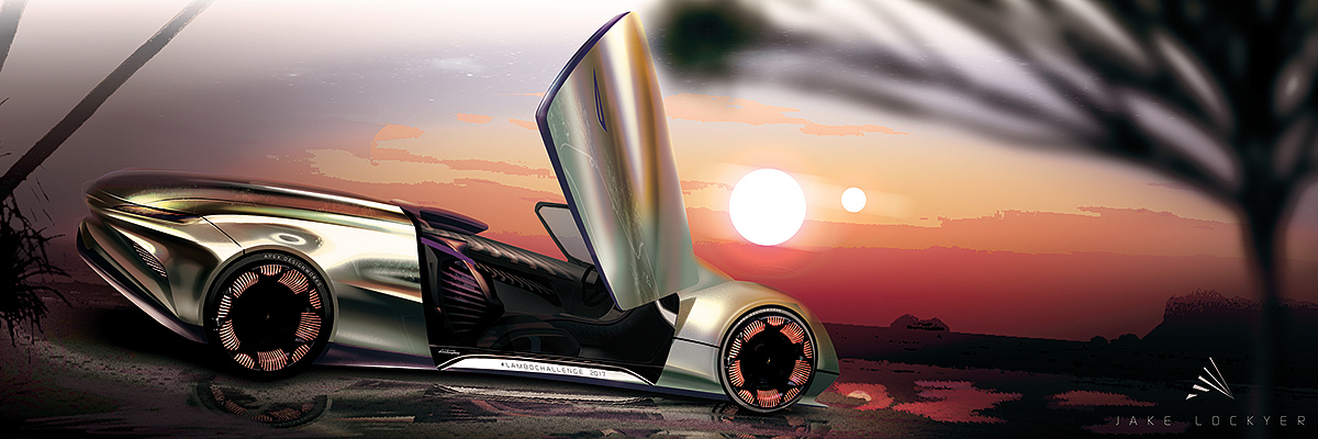 automobile，vehicle，Hand drawn，product design，