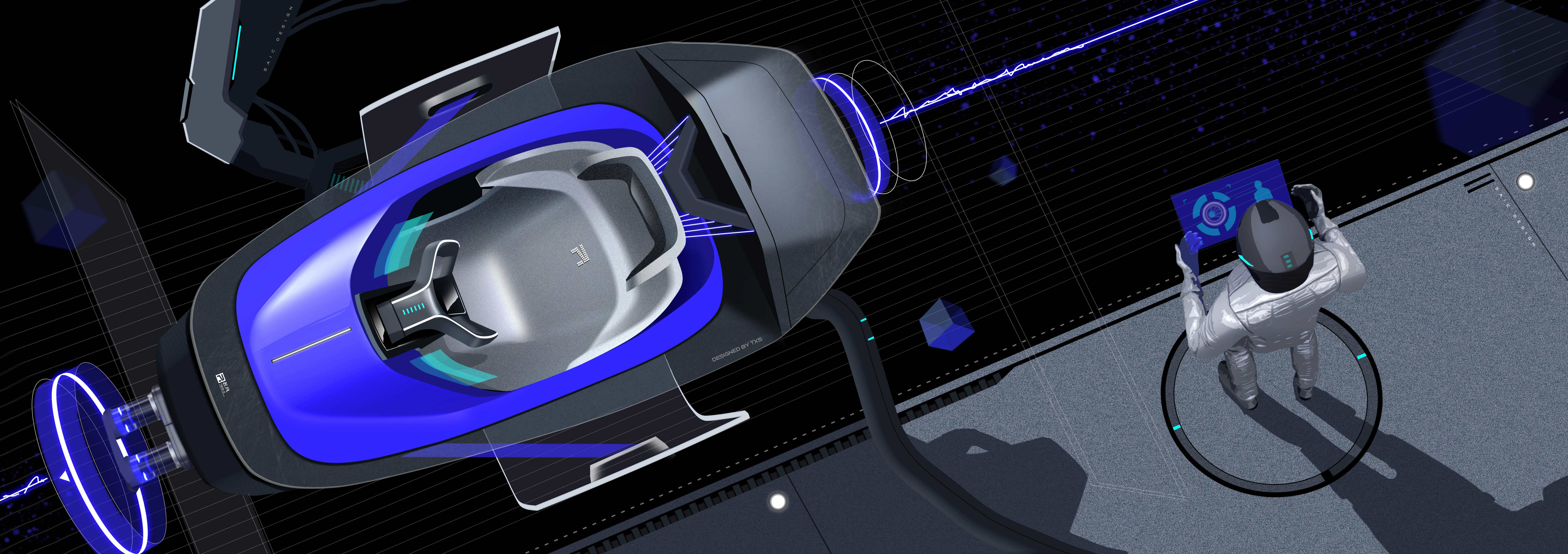 Automobile design，conceptual design，GAC Design，Concept Car，Metaverse，