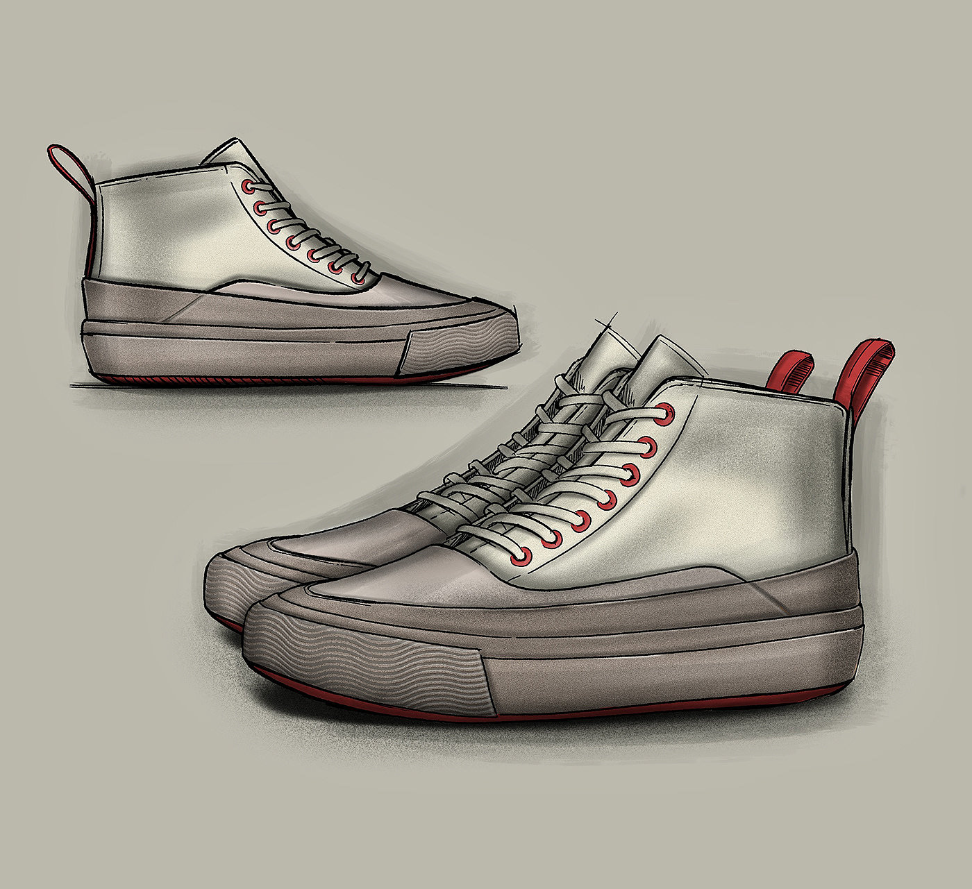 nike，shoes，sketch，Sketch，footwear design ，