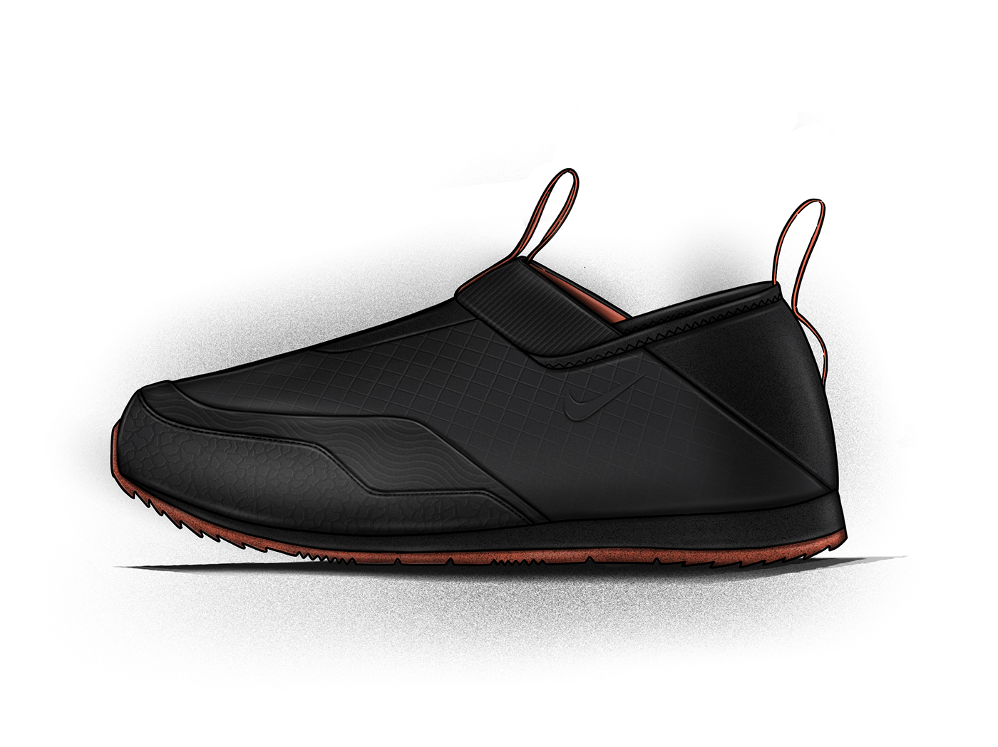 nike，shoes，sketch，Sketch，footwear design ，