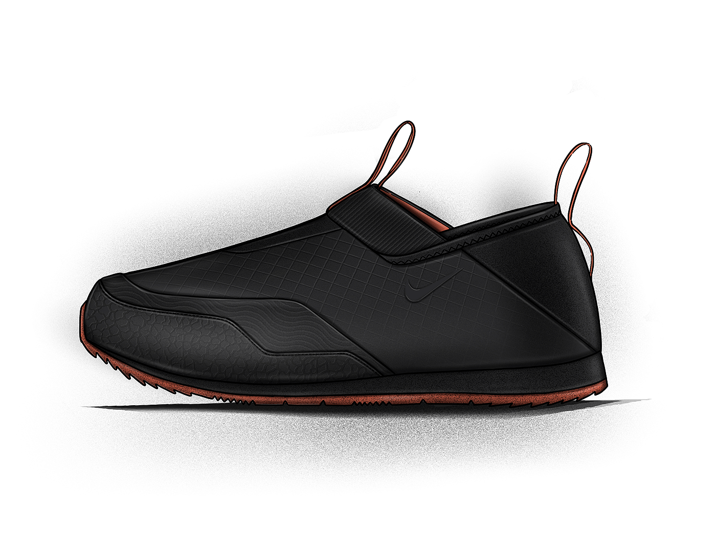 nike，鞋，草图，速写，鞋类设计，