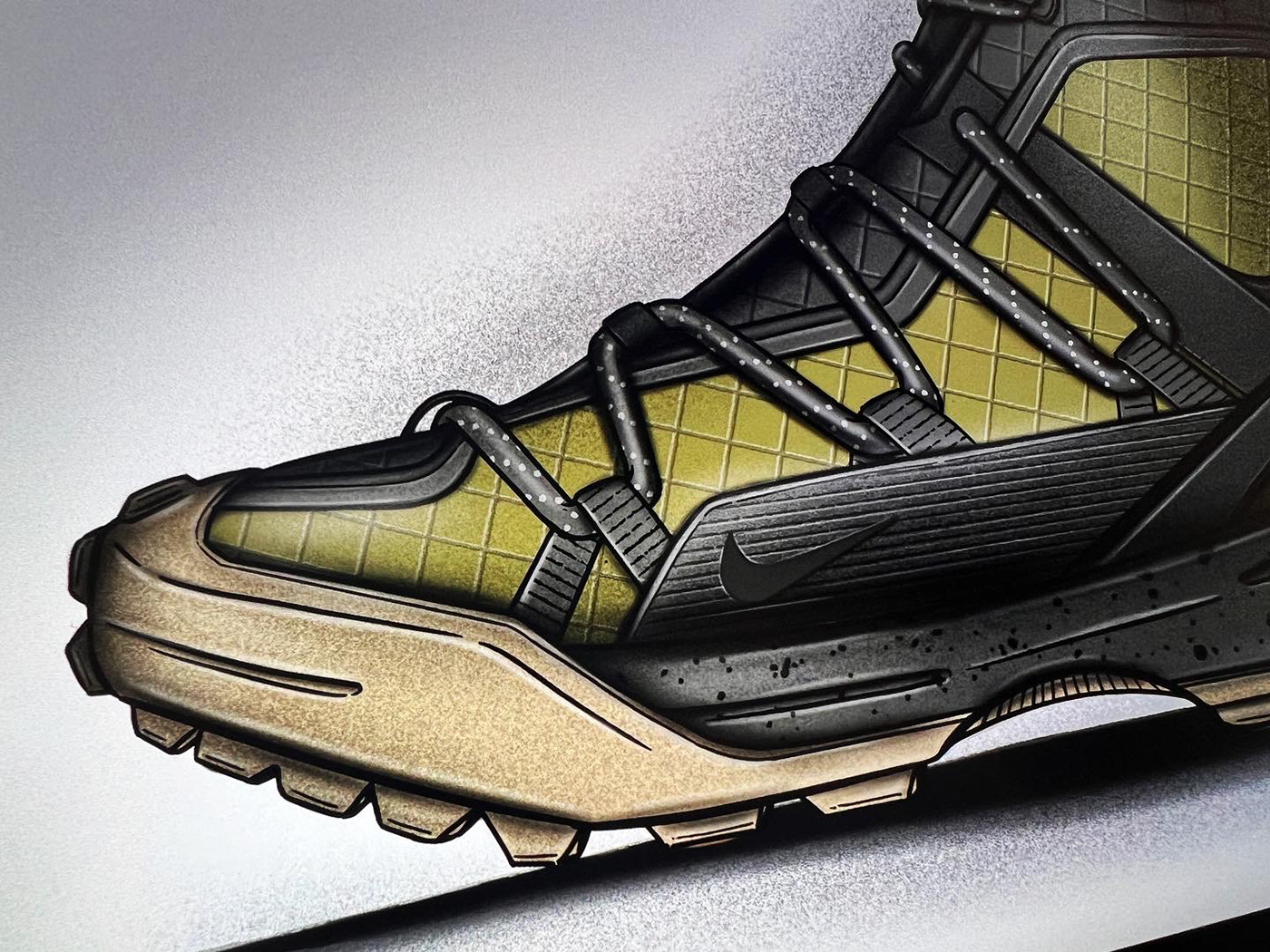 nike，shoes，sketch，Sketch，footwear design ，