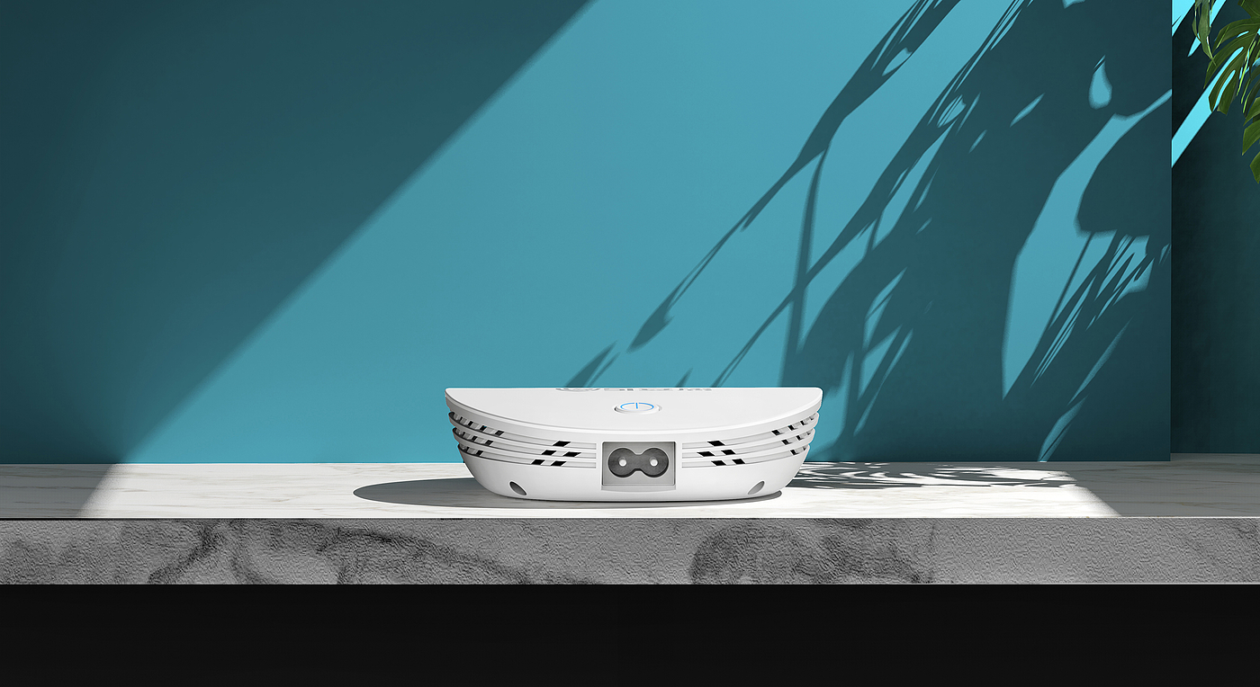 a burglar alarm，Security Products ，Smart home，Household products，industrial design，Product appearance design，Structural design，Intelligent Electronics，