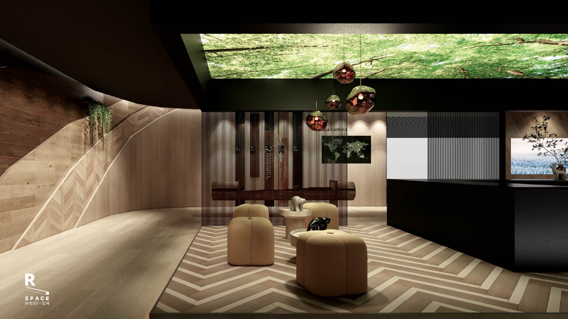 Red design，Jiusheng floor，Jiusheng，Life aesthetics，