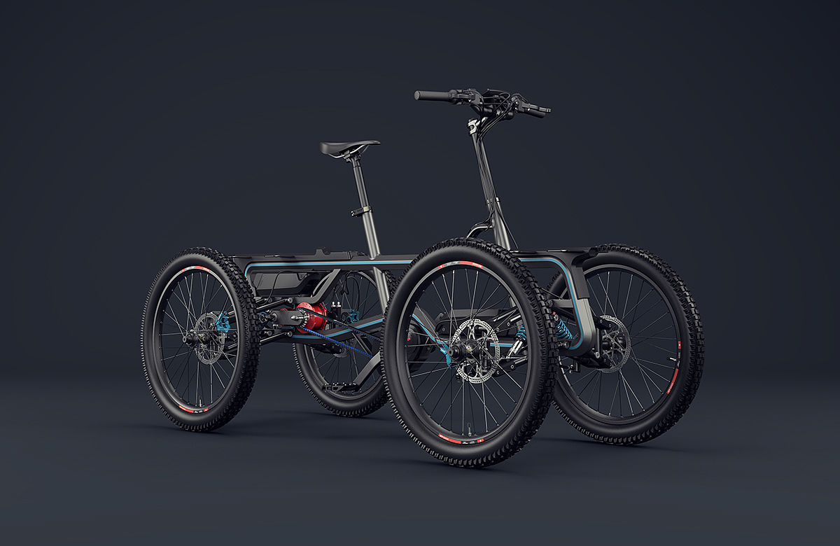 Bicycle，product design，industrial design，vehicle，