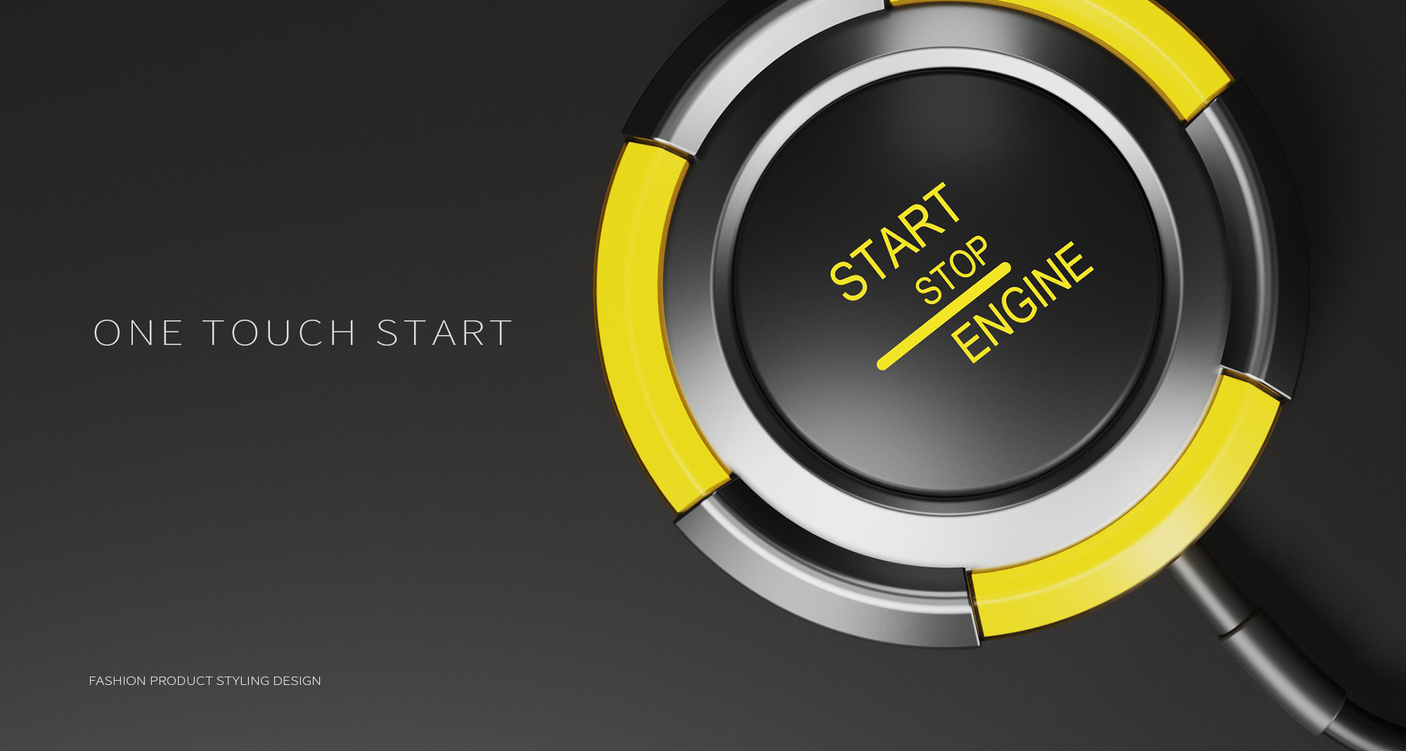 One touch start，auto parts，product design，