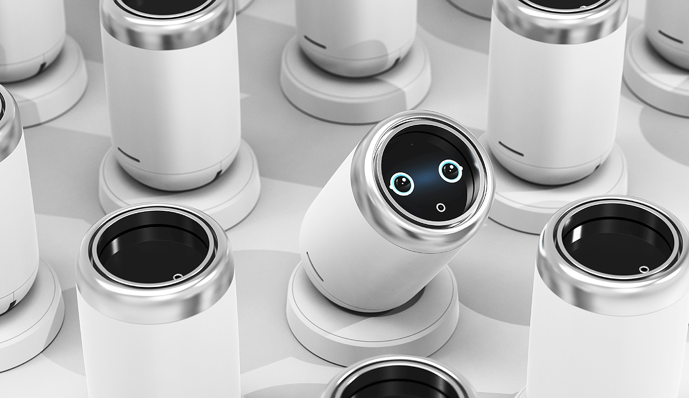 Skin care robot，Appearance design，Small，product design，