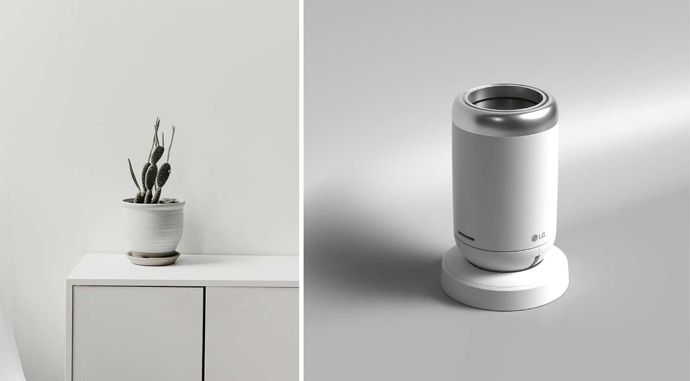 Skin care robot，Appearance design，Small，product design，