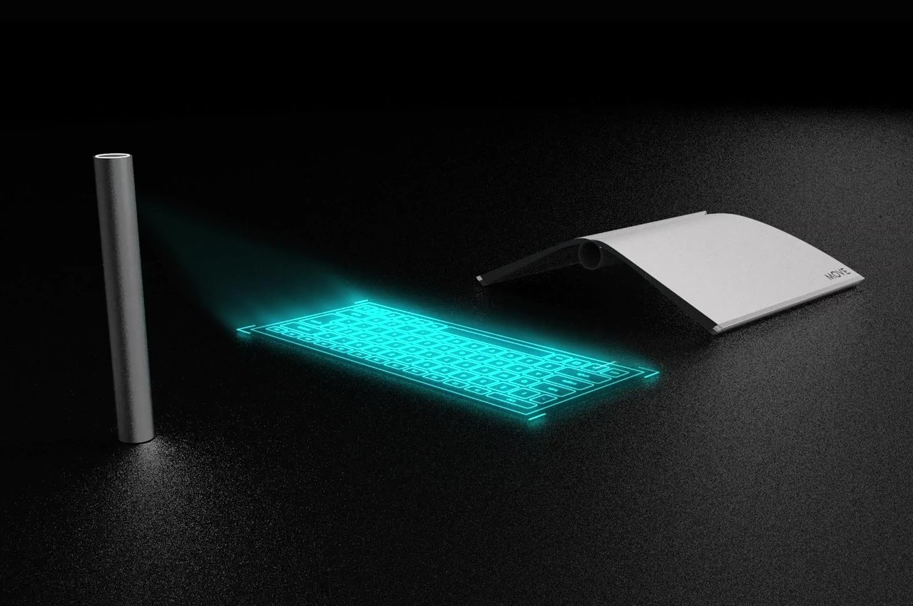 Appearance design，delicate，Foldable，Multifunctional equipment，mouse，keyboard，