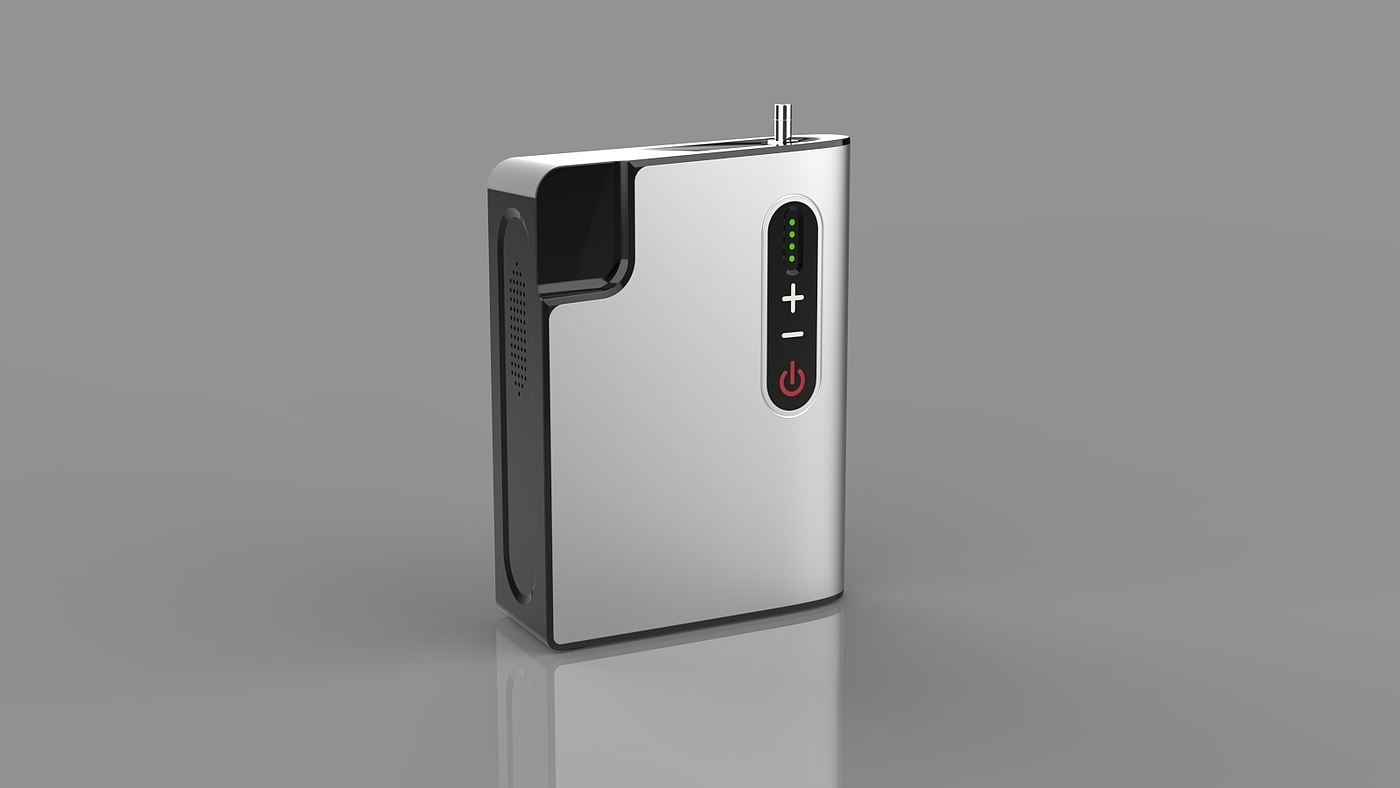 Appearance + structural design，I Believe，keyshot，Oxygen generator mini，