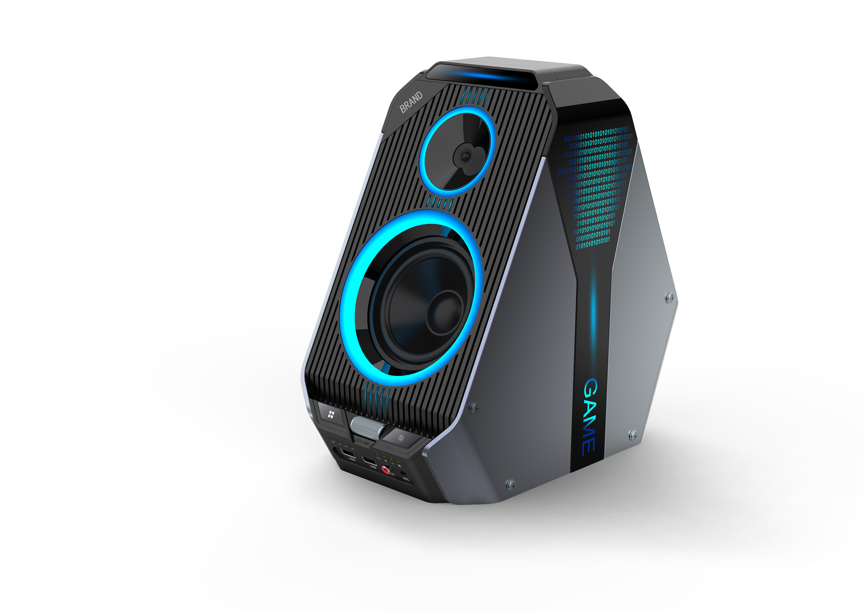 Desktop game speaker 2.0，