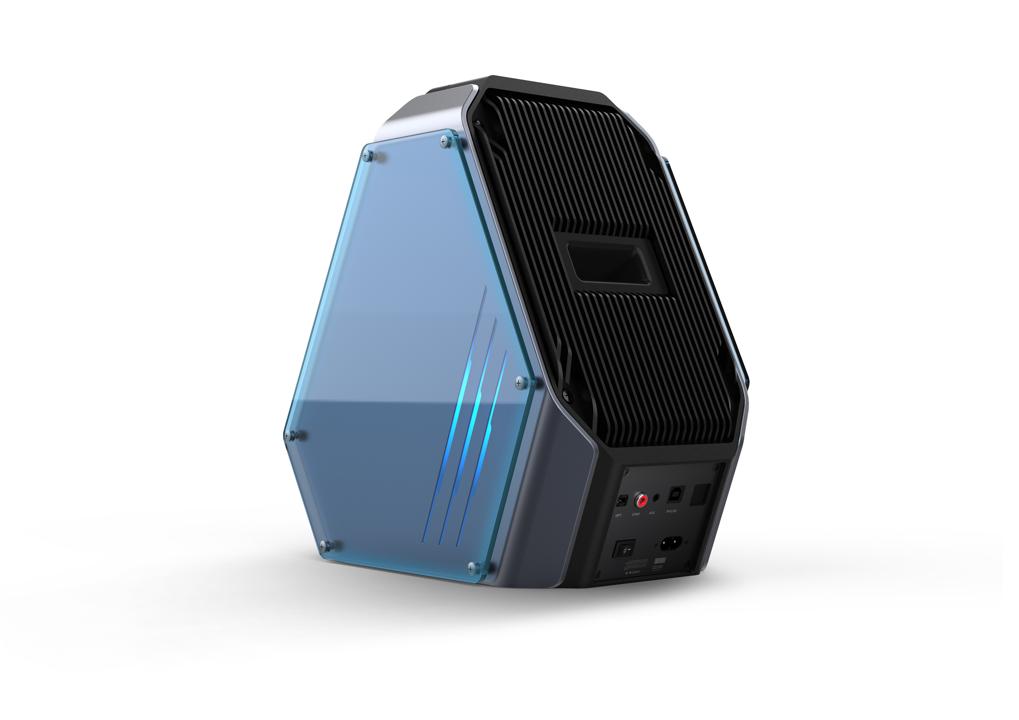 Desktop game speaker 2.0，