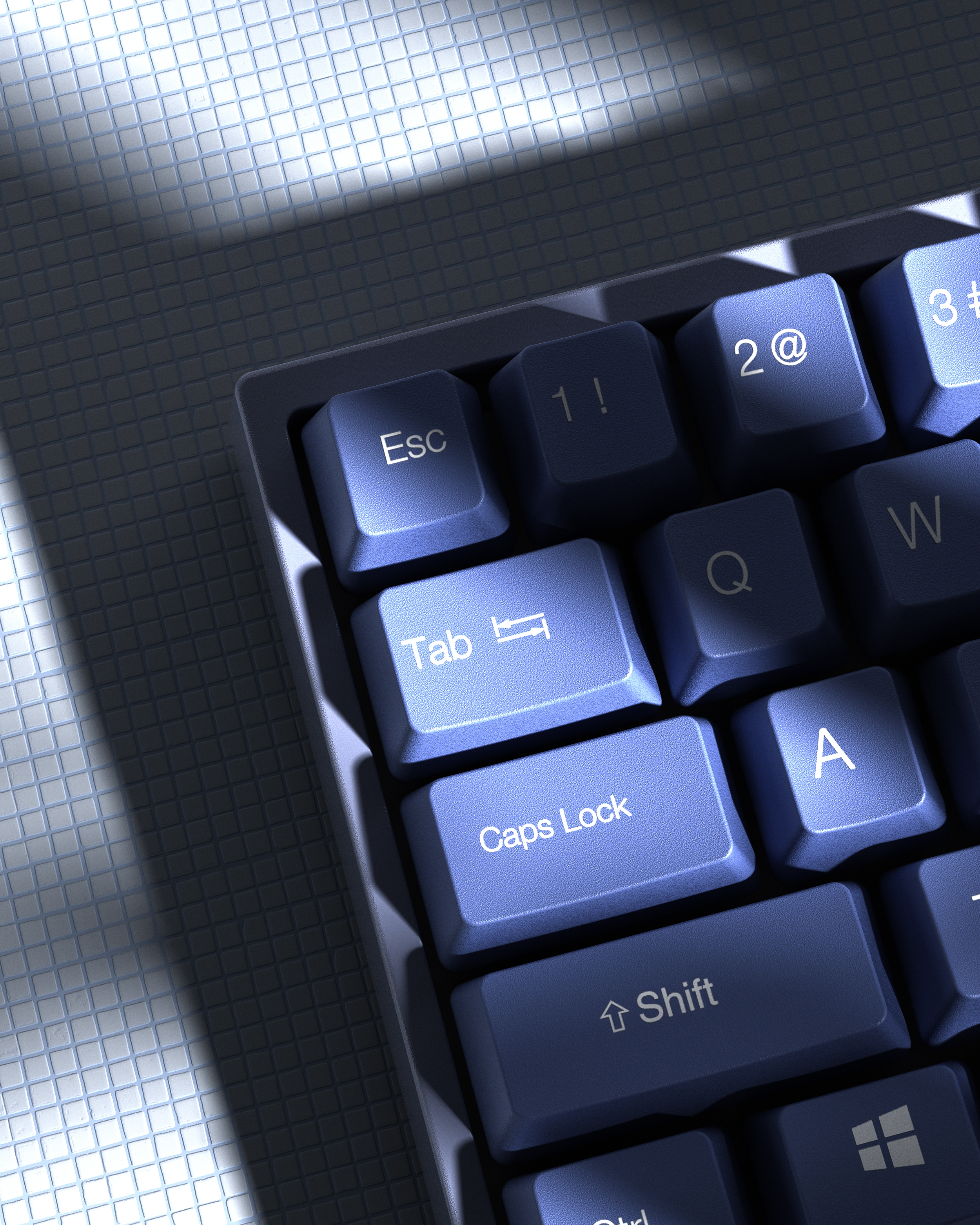 Original works，Industry / products，keyboard，Clean and bright，electronic product，three-dimensional，scene，