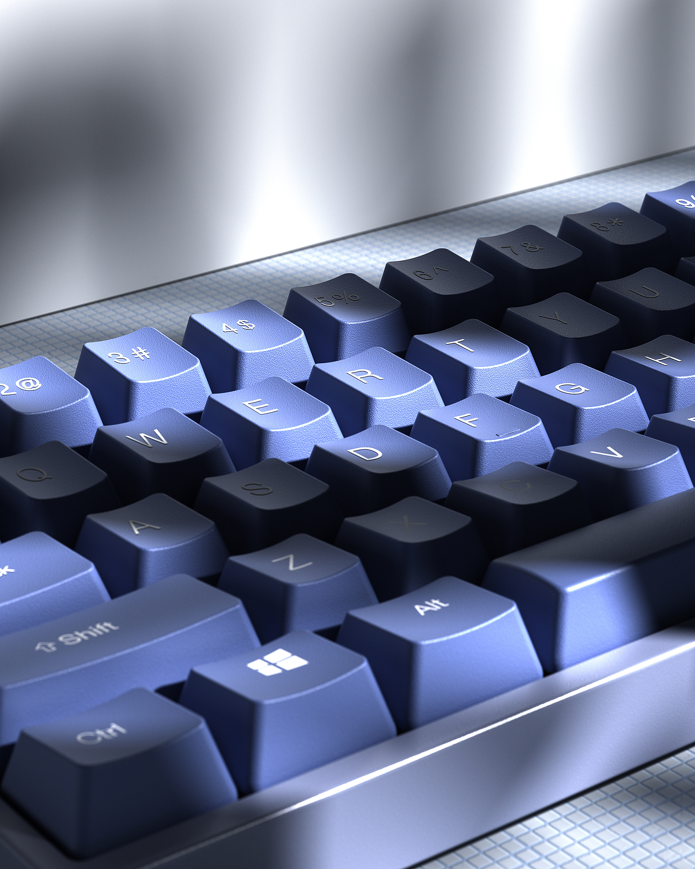 Original works，Industry / products，keyboard，Clean and bright，electronic product，three-dimensional，scene，