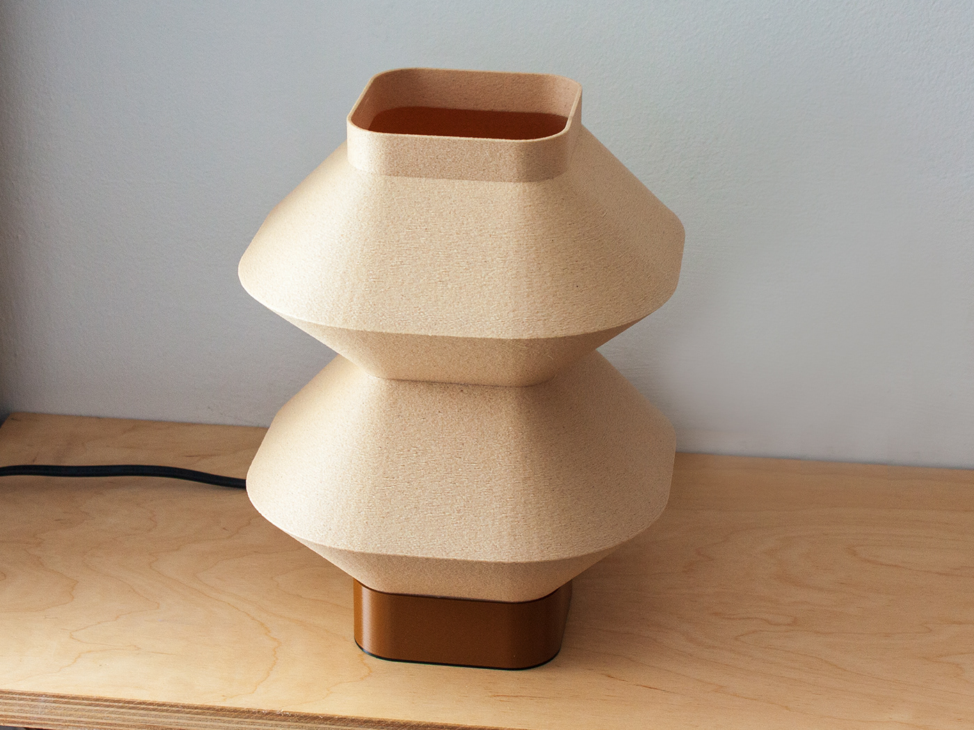 Floor lamp，3D printing，Appearance design，delicate，product design，