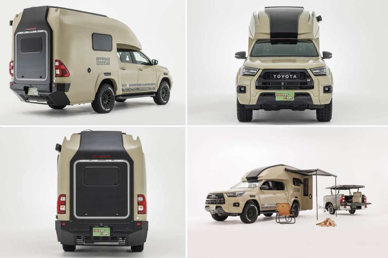 Campervan，Toyota，Appearance design，Cool，