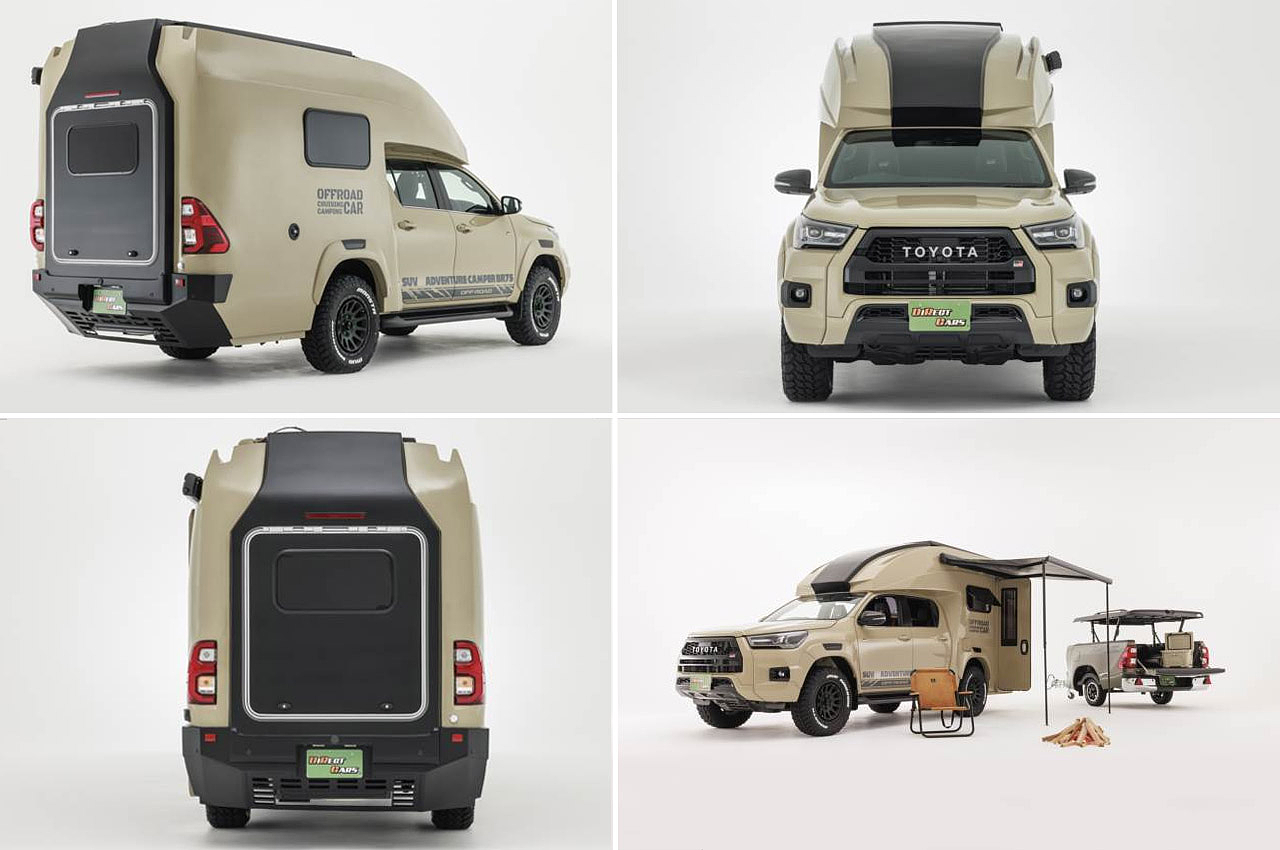 Campervan，Toyota，Appearance design，Cool，