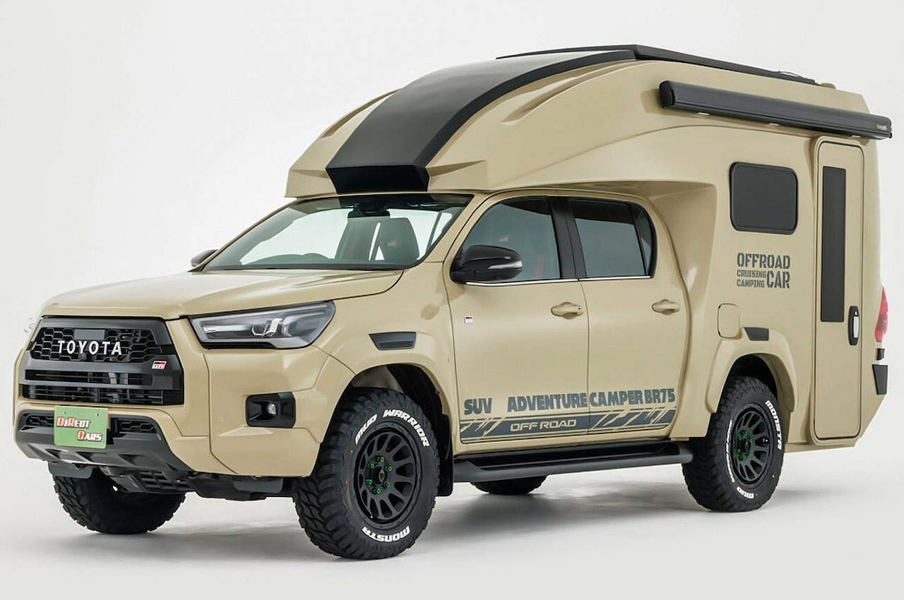 Campervan，Toyota，Appearance design，Cool，
