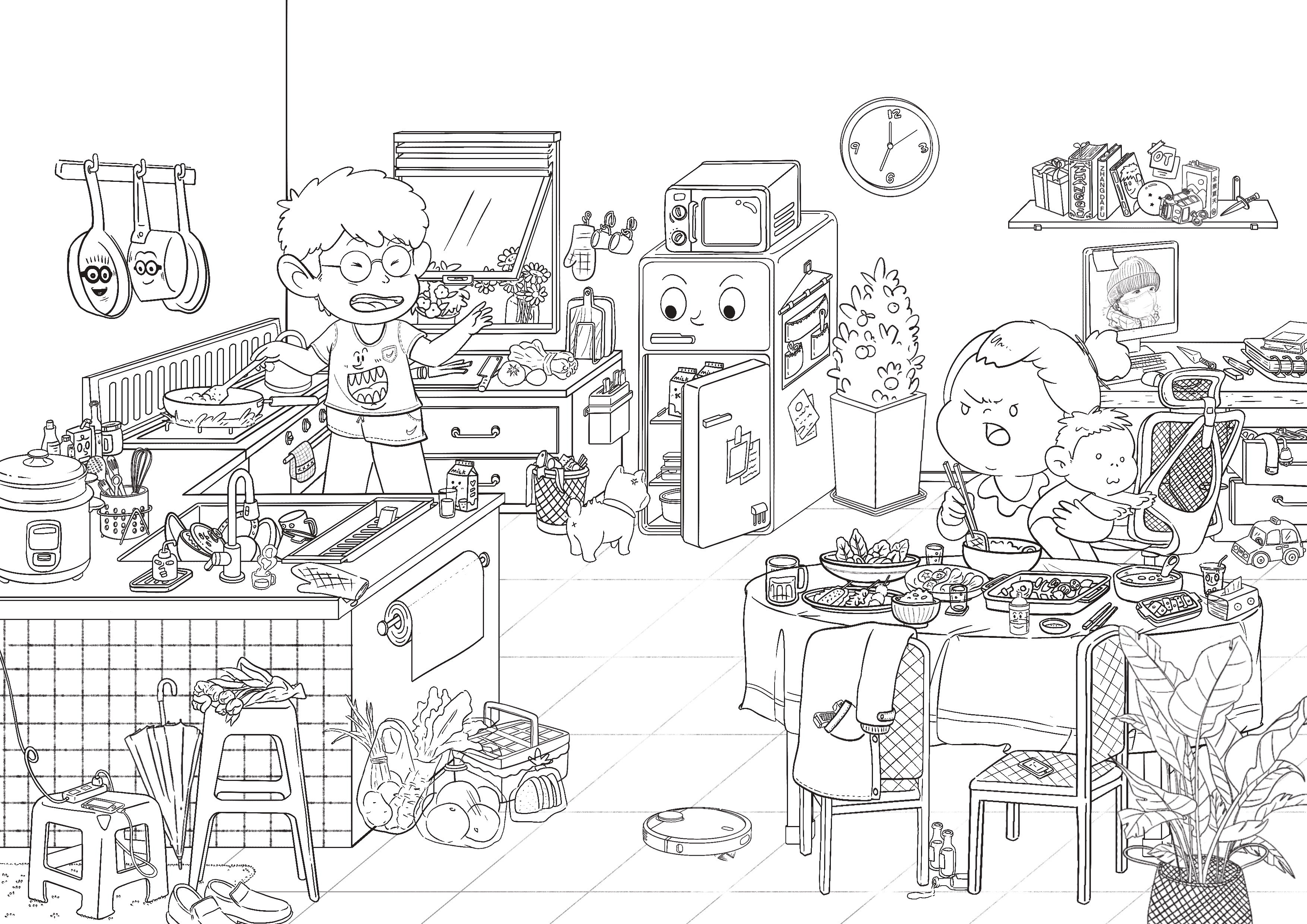 kitchen，delicious food，life，