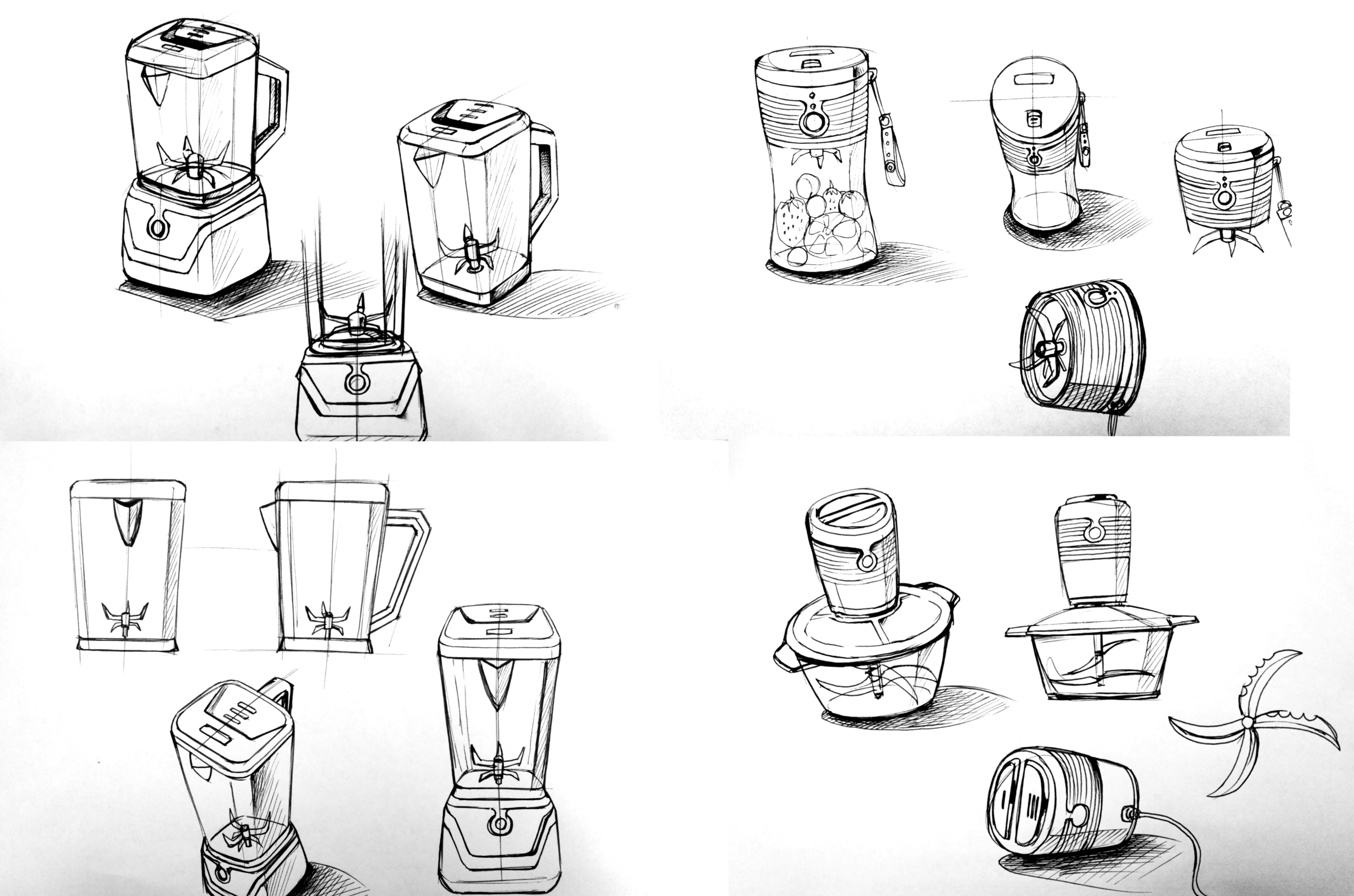 Small appliance rhinoceros series，