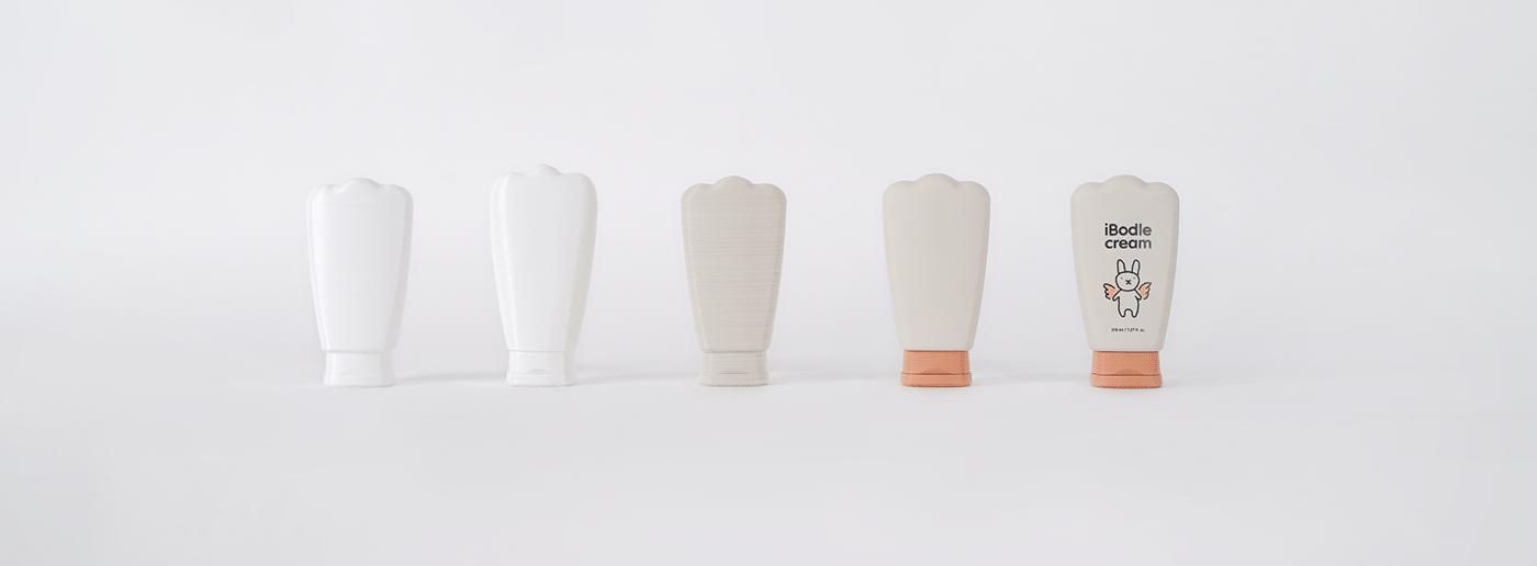 iBodle，Baby Skin Care Products，Maternal and infant products，packing design，