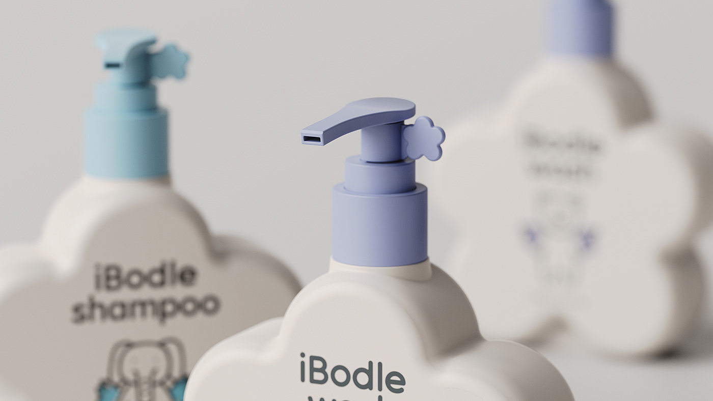iBodle，婴儿护肤品，母婴用品，包装设计，