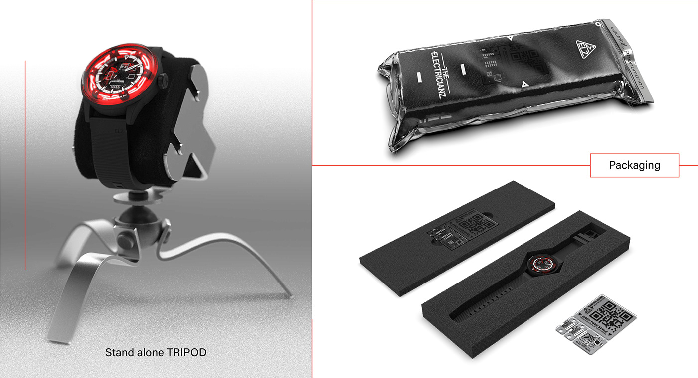 clocks and watches，Wrist watch，Digital watch，Watch design，innovate，ELZ_LAB，