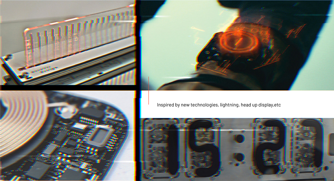 clocks and watches，Wrist watch，Digital watch，Watch design，innovate，ELZ_LAB，