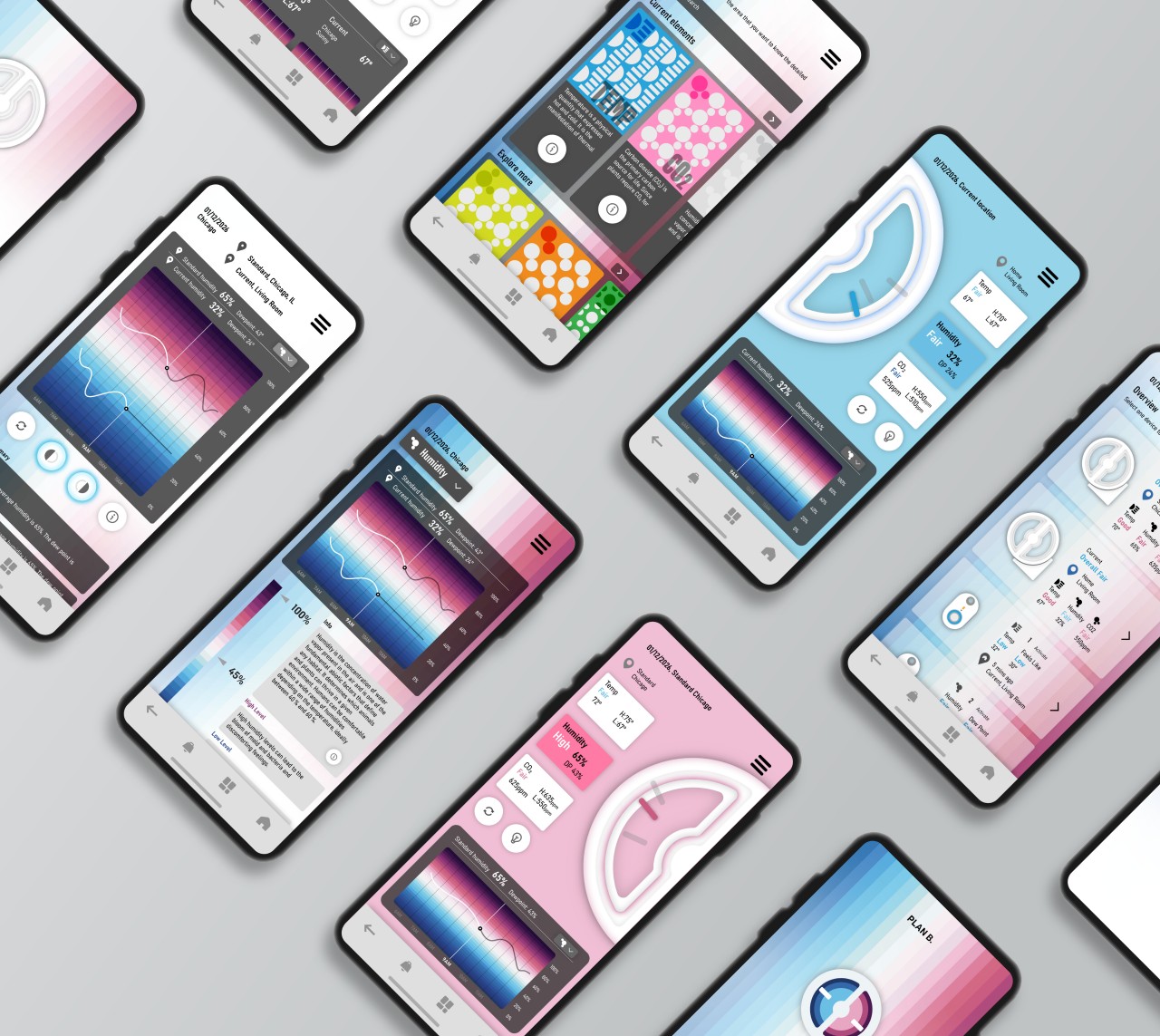 Air quality monitor，conceptual design，environment，environment protection，healthy，Plan B，