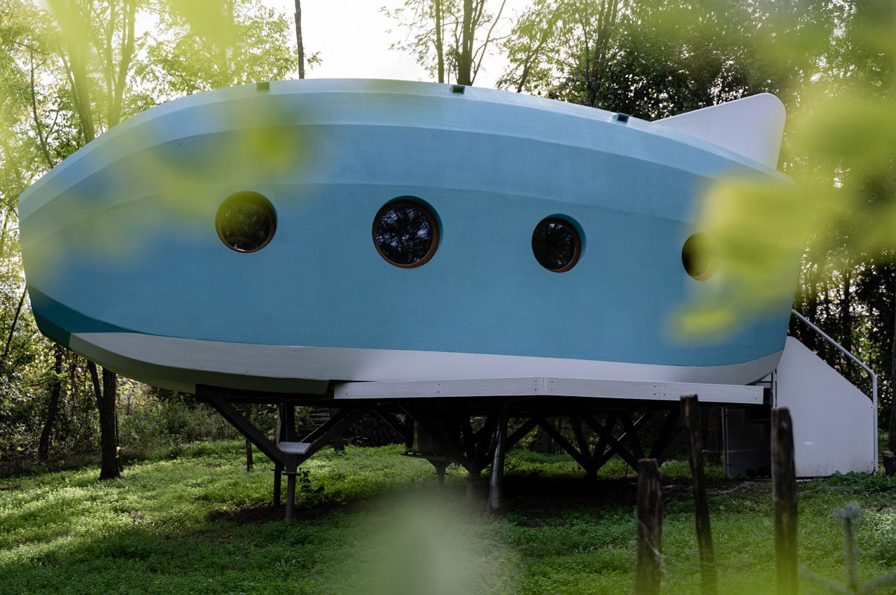 Airplane House，Interior design，aircraft，Hello Wood，Jet aircraft，Jet House，