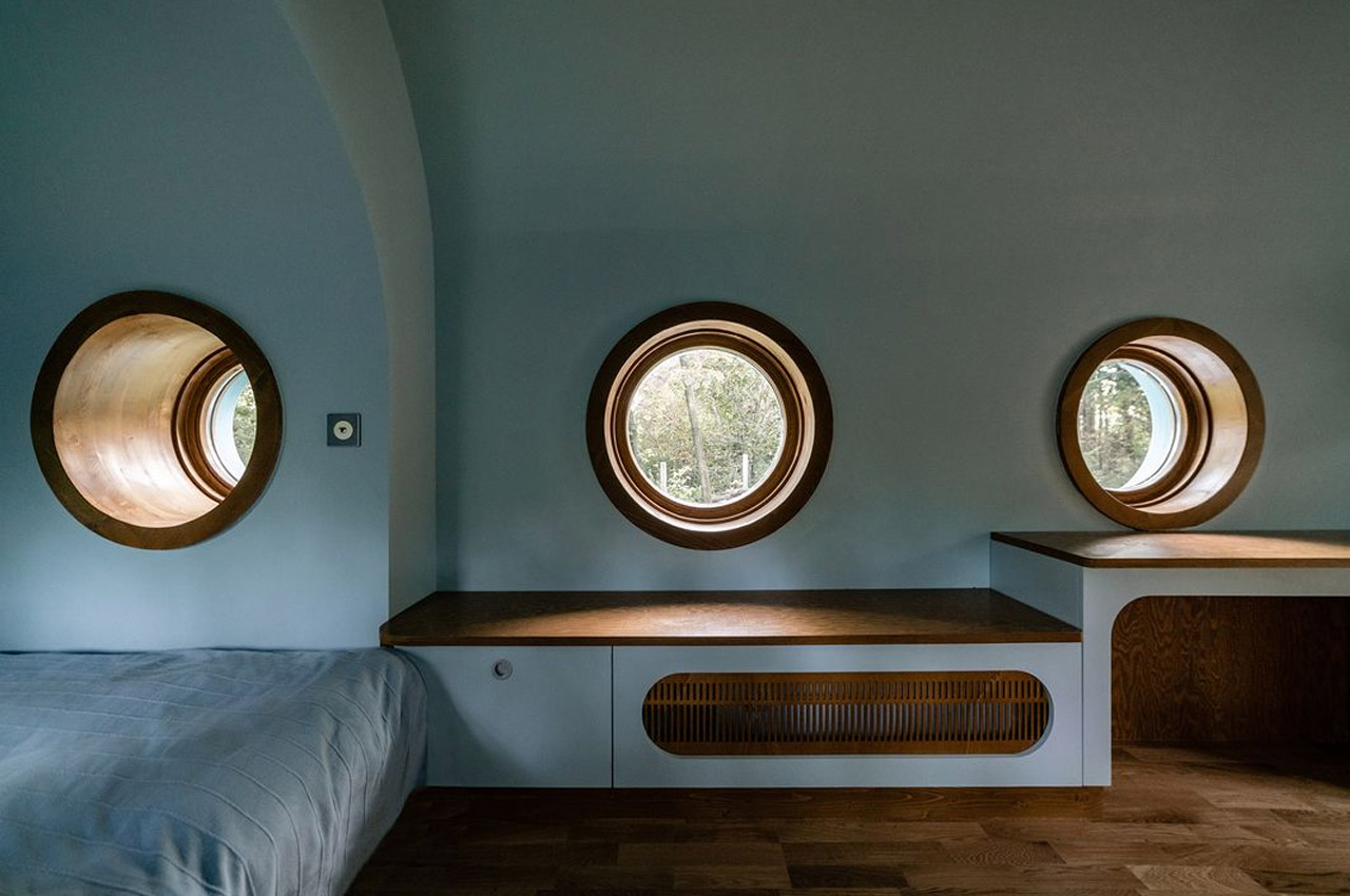 Airplane House，Interior design，aircraft，Hello Wood，Jet aircraft，Jet House，