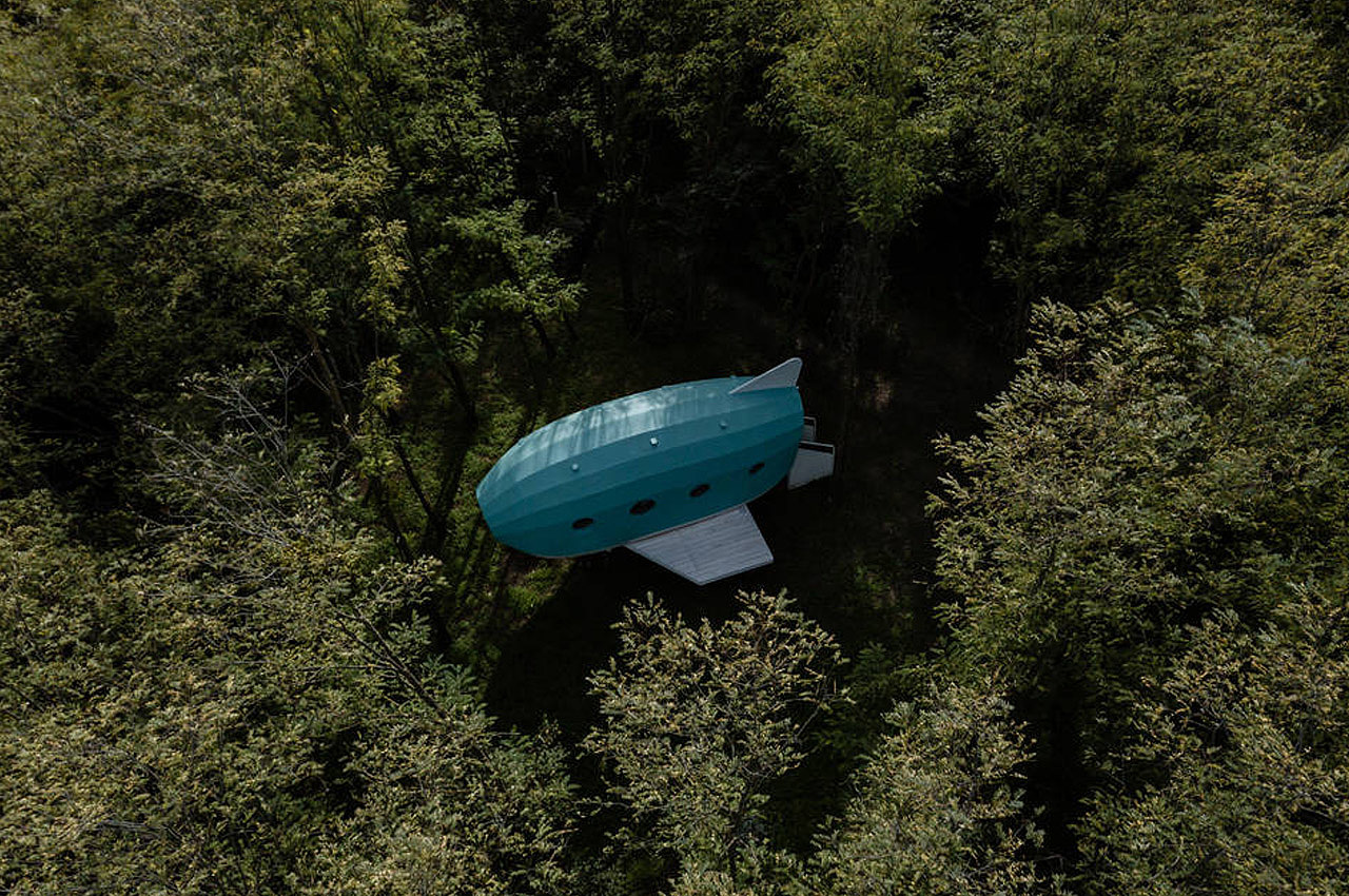 Airplane House，Interior design，aircraft，Hello Wood，Jet aircraft，Jet House，