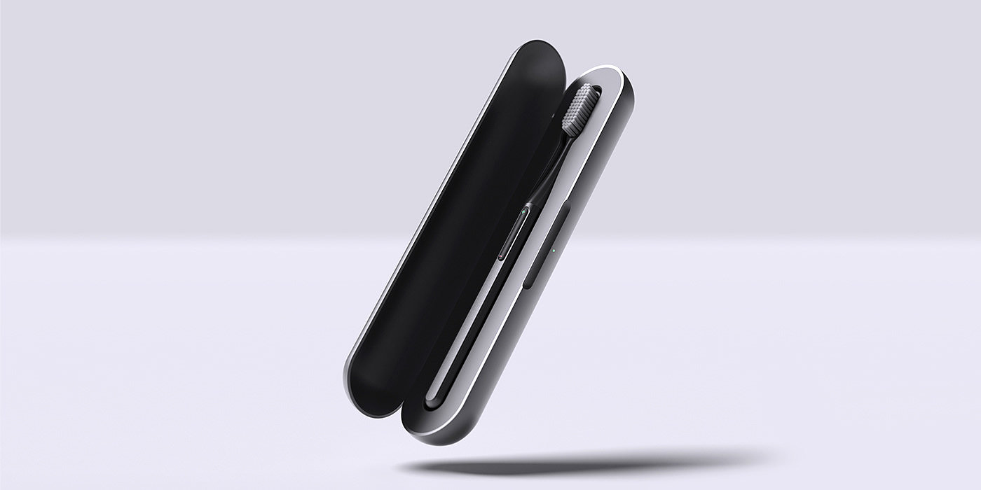Electric toothbrush，Appearance design，delicate，product design，