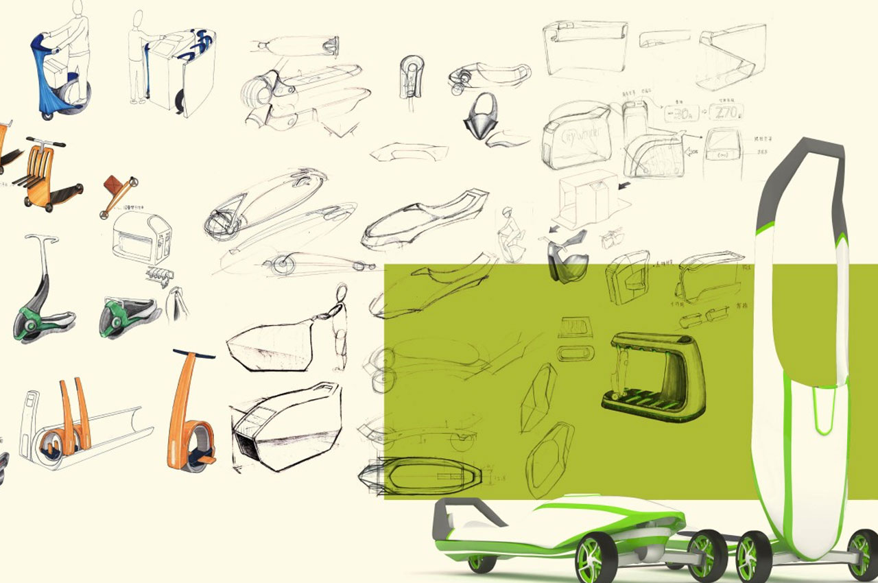 Electric skateboard，lease，Appearance design，product design，city，Portable，