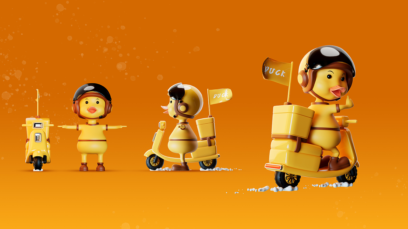 c4d，IP modeling，