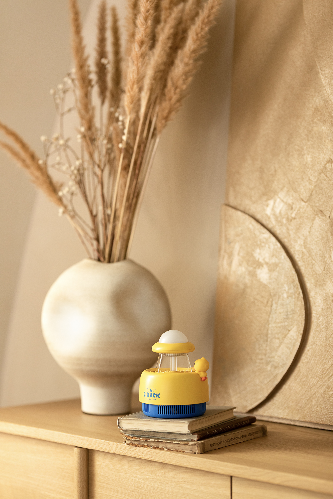 Yellow duck，mosquito killer，