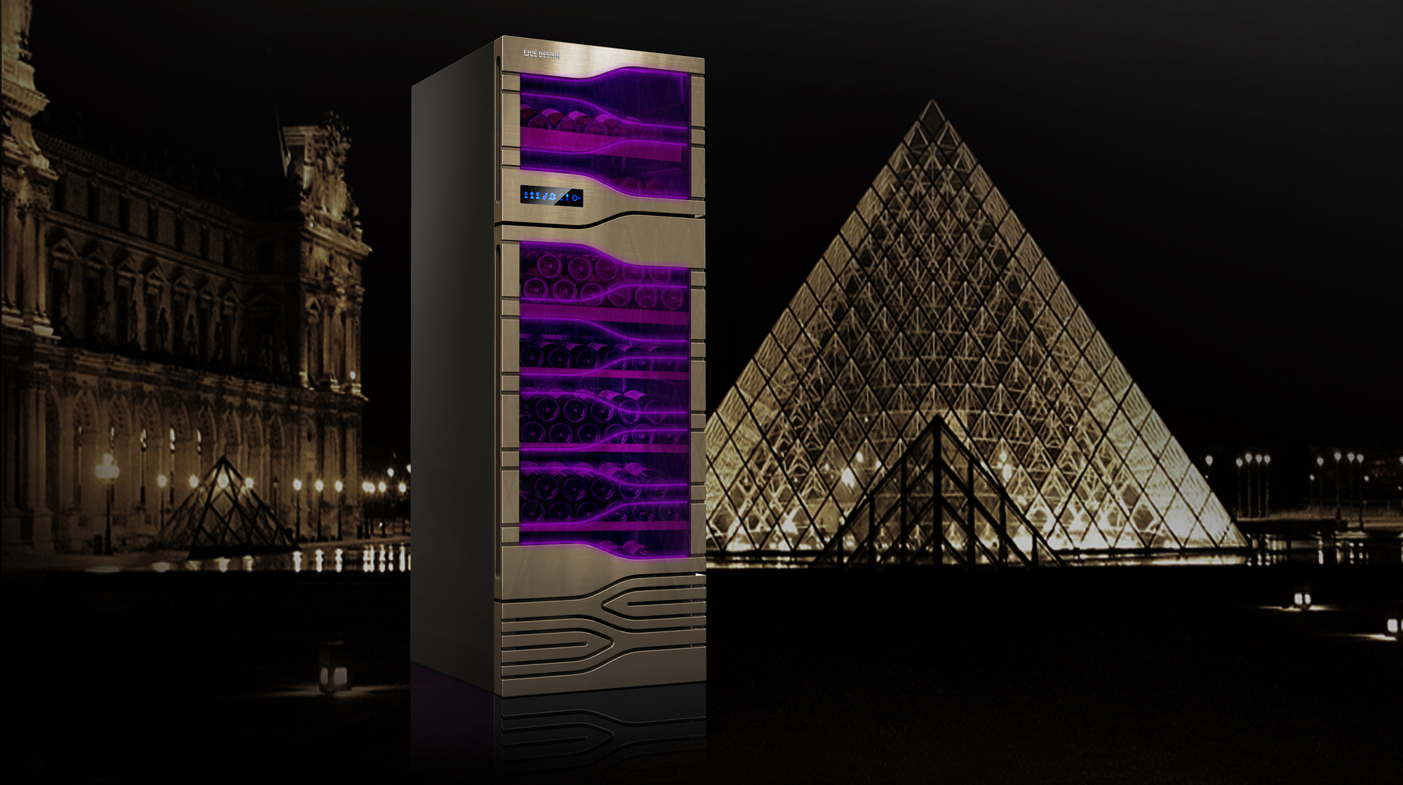 wine cabinet，Wine cabinet，red wine，Yijue，Industrial design company，industrial design，equipment，Self service equipment，