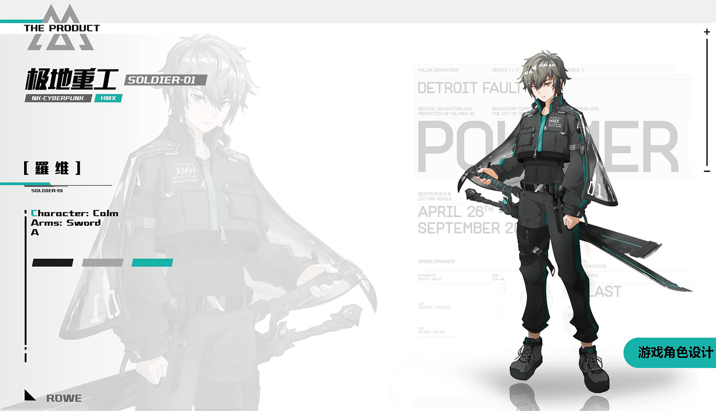 Role design，Game original，