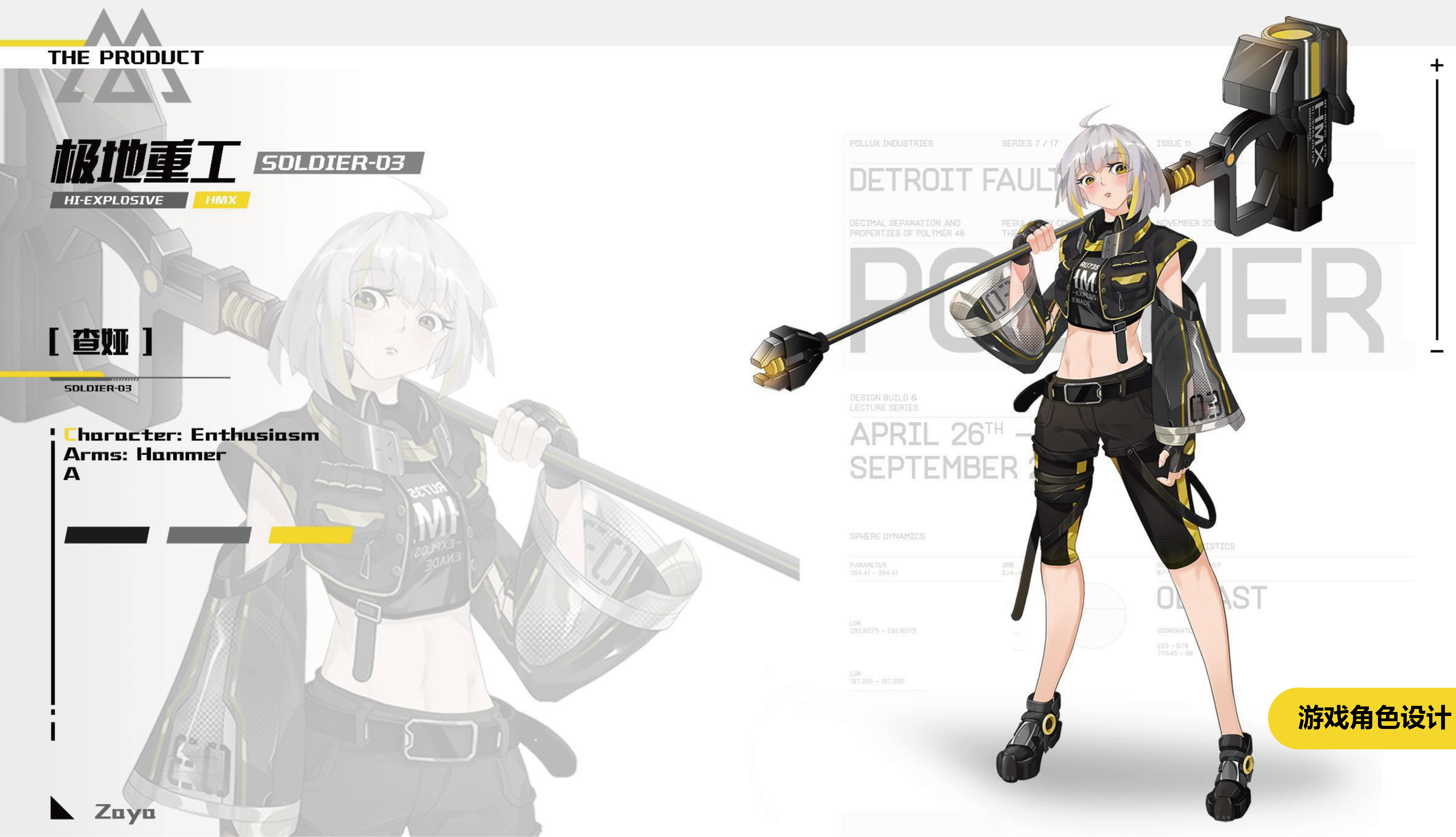 Role design，Game original，