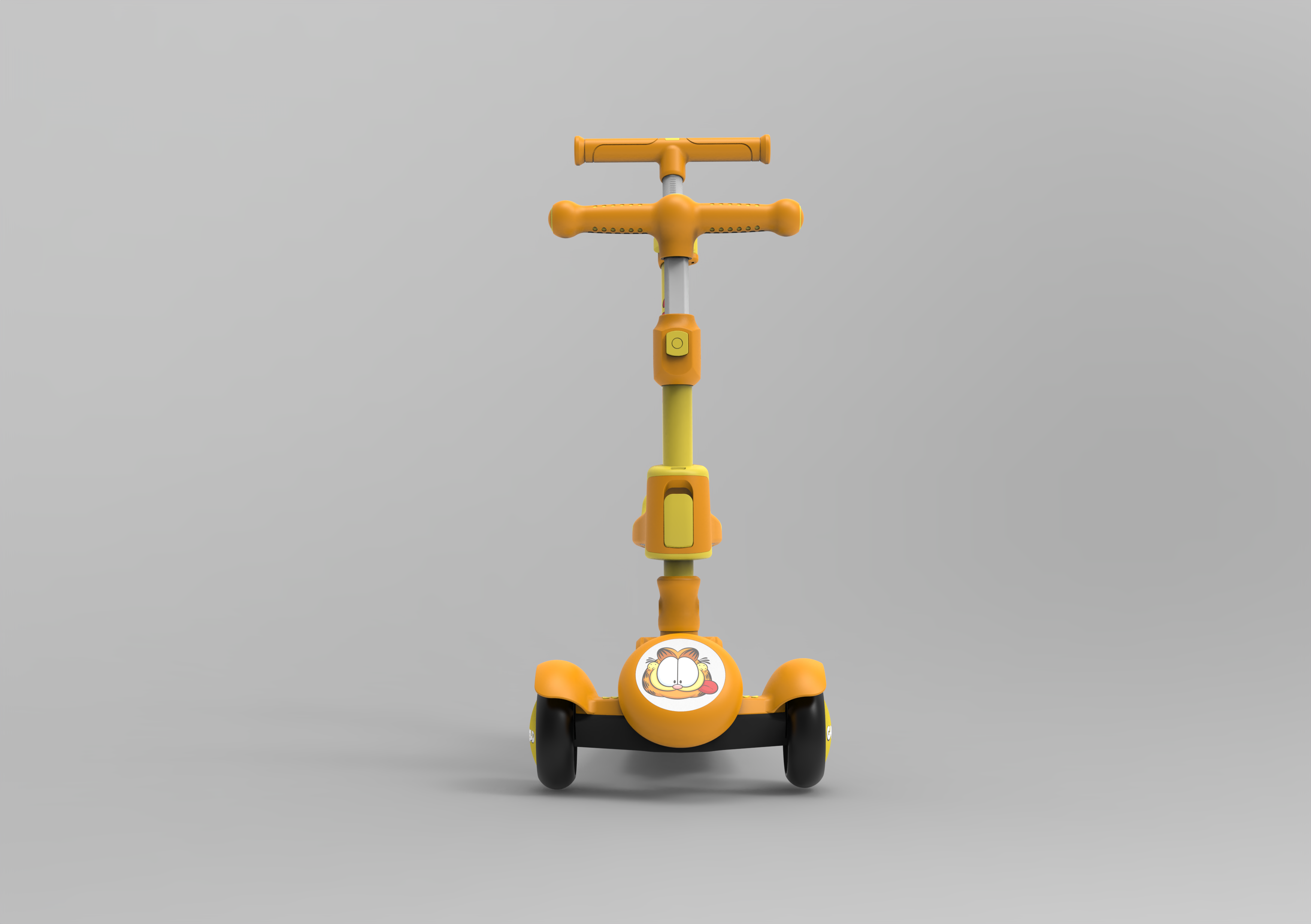Garfield，Three-in-one scooter，