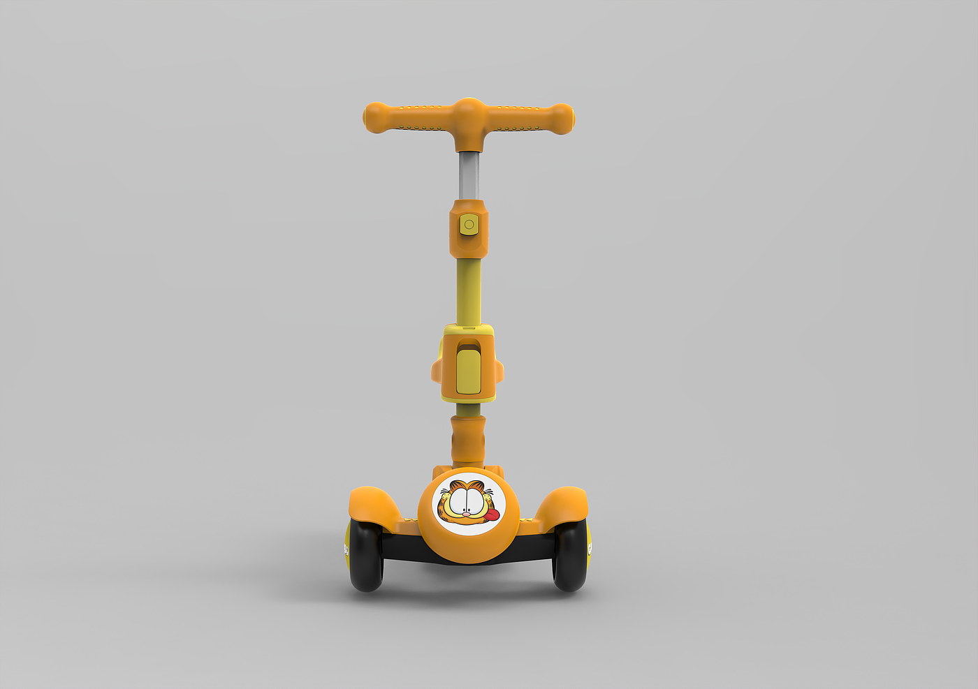 Garfield，Three-in-one scooter，