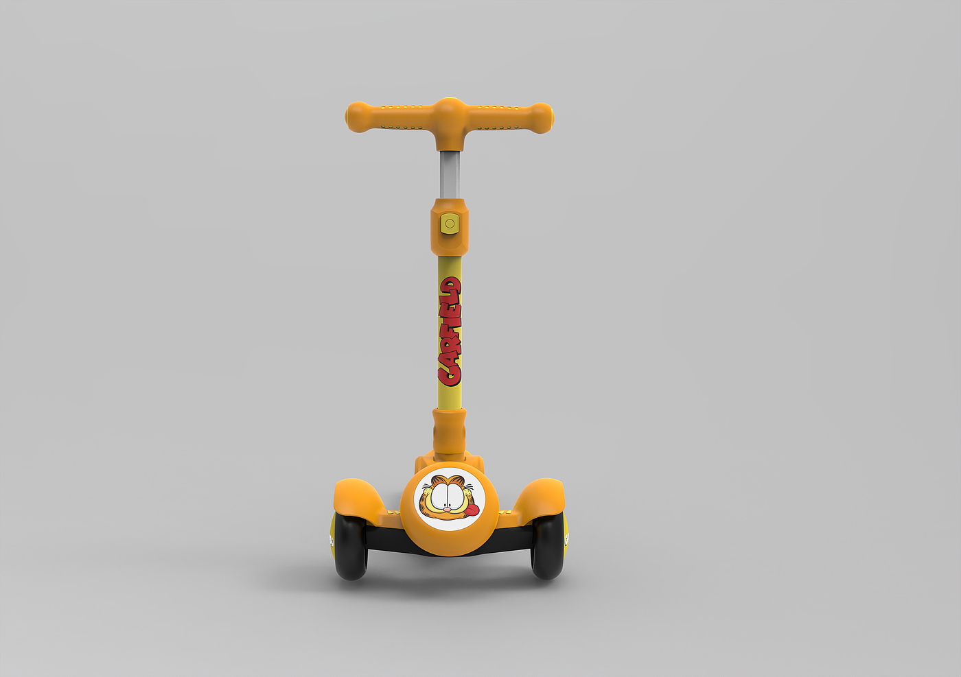 Garfield，Three-in-one scooter，