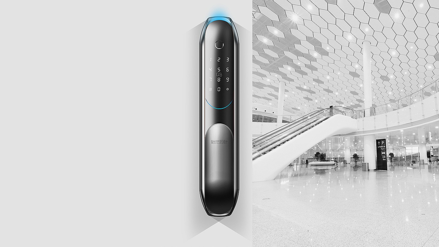 Fingerprint lock，Electronic lock，Password lock，Intelligent lock，Smart home，Industrial design company，Yijue，Face recognition，