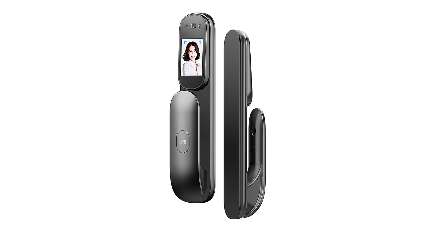 Push-pull lock，Intelligent lock，Automatic intelligent lock，Industrial design company，Yijue，Smart home，electronic product，Fingerprint lock，