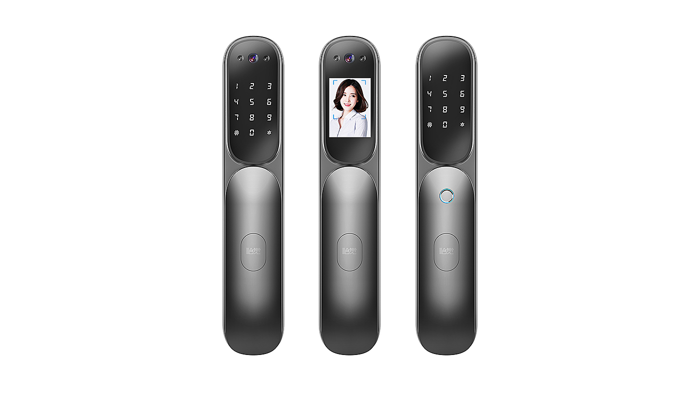 Push-pull lock，Intelligent lock，Automatic intelligent lock，Industrial design company，Yijue，Smart home，electronic product，Fingerprint lock，