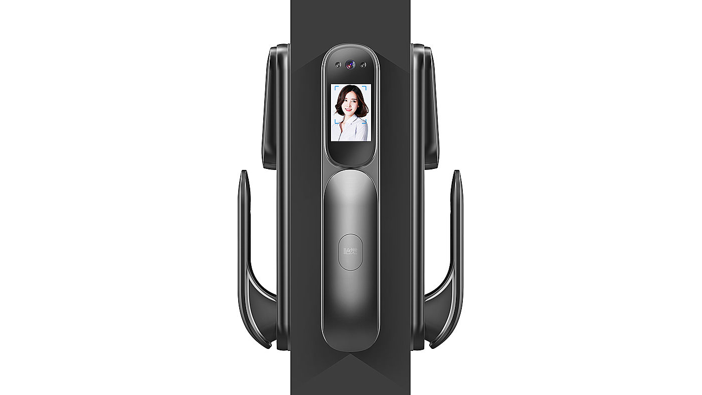 Push-pull lock，Intelligent lock，Automatic intelligent lock，Industrial design company，Yijue，Smart home，electronic product，Fingerprint lock，